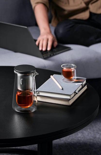 Design Award Winning Glass Tea Diffuser & Cups