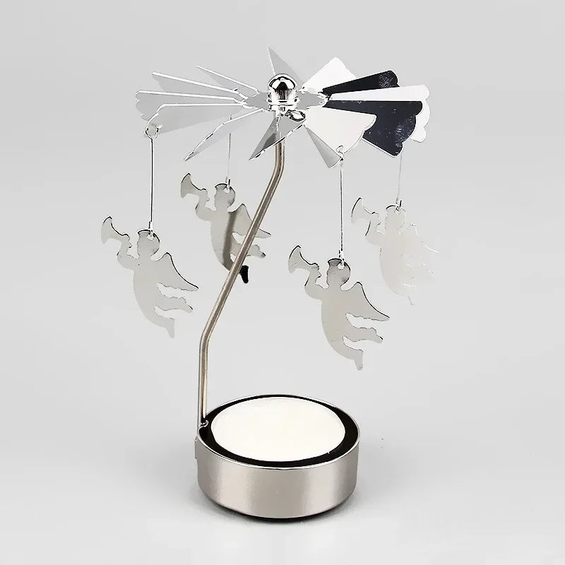 Rotating Carousel Tea Light Holder