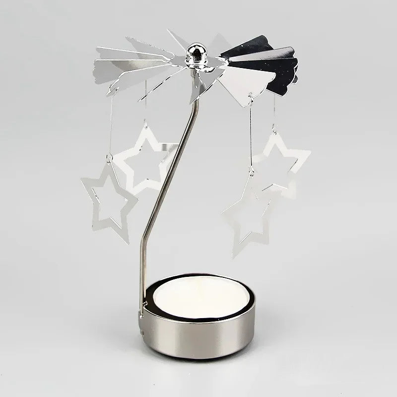 Rotating Carousel Tea Light Holder