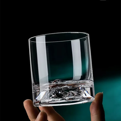 Japanese Ice Mountain Crystal Whisky Tumbler