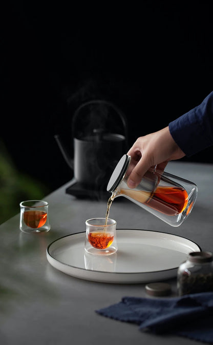 Design Award Winning Glass Tea Diffuser & Cups