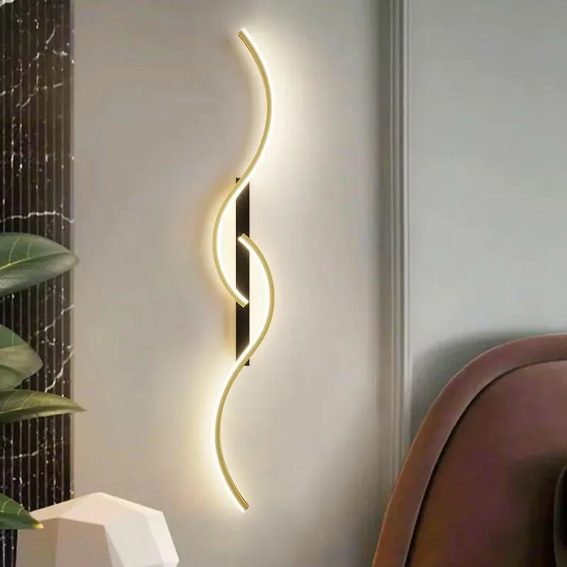 Modernist Dimmable Wall Light - Statement Piece