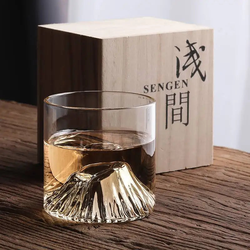 Designer Liu Siyu Mount Fuji Whiskey Glass