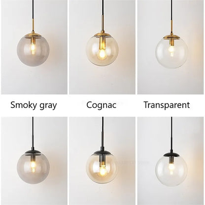 Nordic Hanging Sphere Lighting