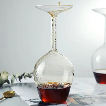 Nordic Upside Down Wine Glass