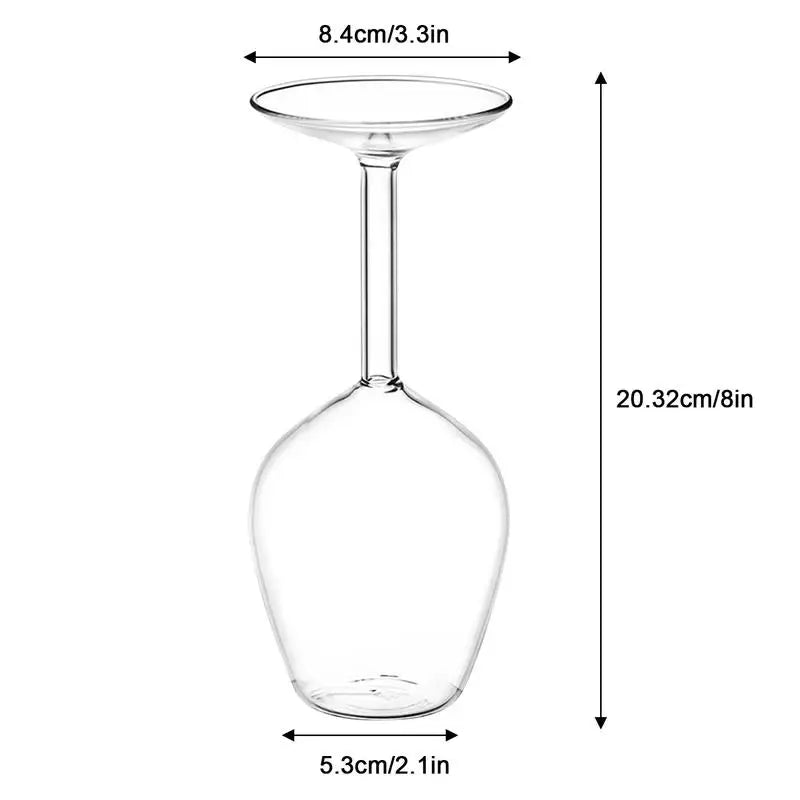 Nordic Upside Down Wine Glass