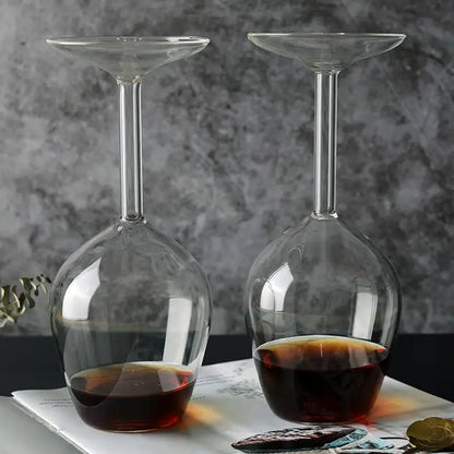 Nordic Upside Down Wine Glass