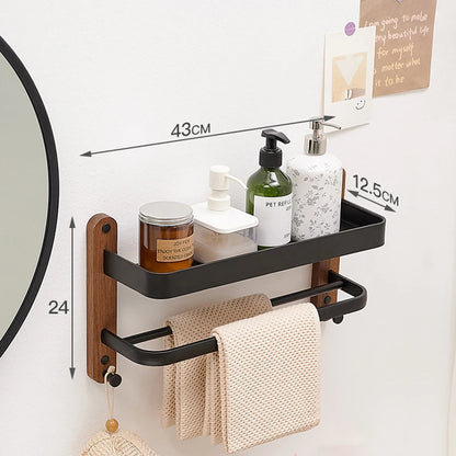 Bathroom Wall Mounted Storage Rack/Shelving