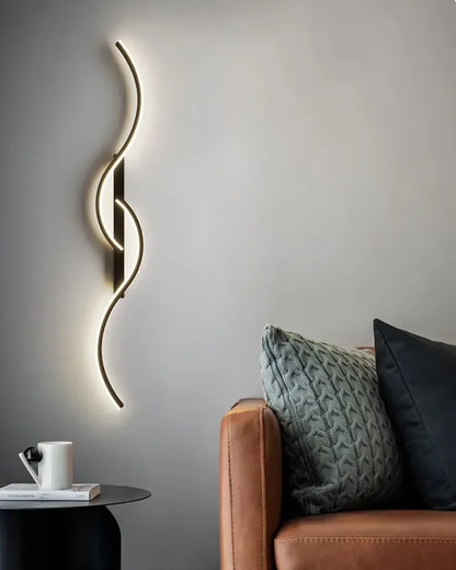 Modernist Dimmable Wall Light - Statement Piece