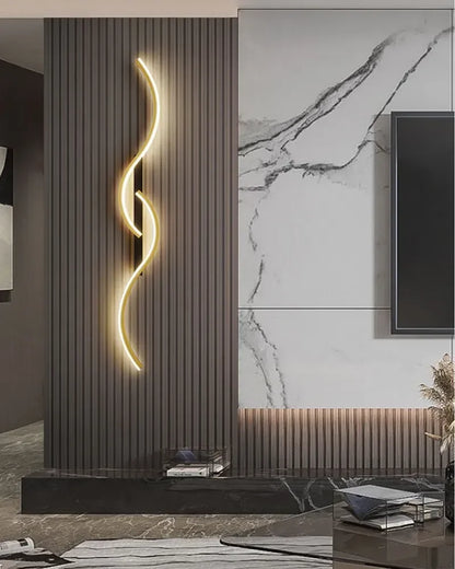 Modernist Dimmable Wall Light - Statement Piece