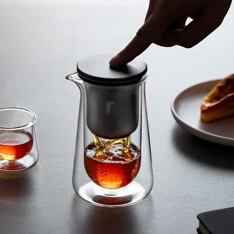 Design Award Winning Glass Tea Diffuser & Cups