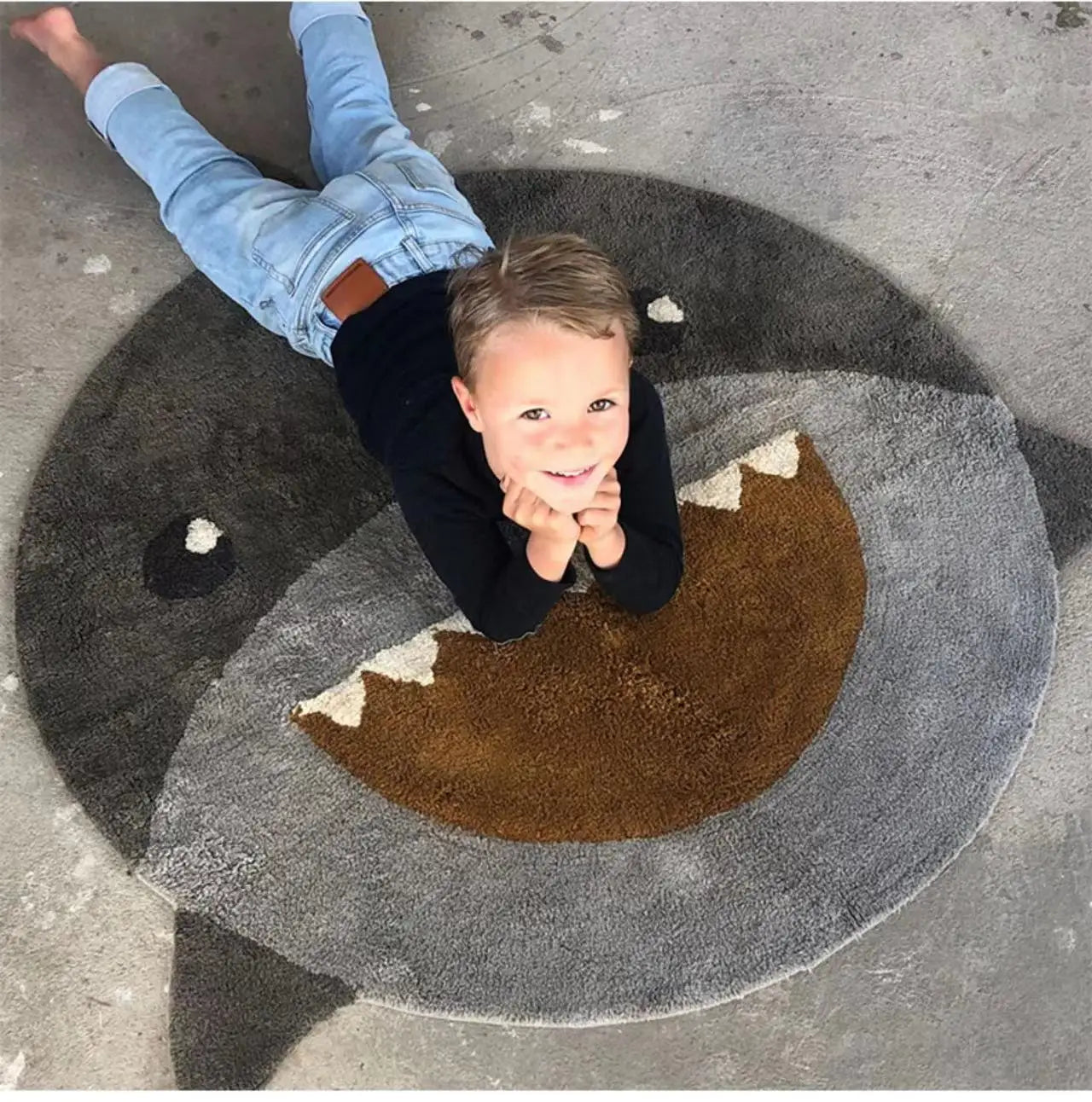 Children's Bedroom Circular Rugs - Animal Themed