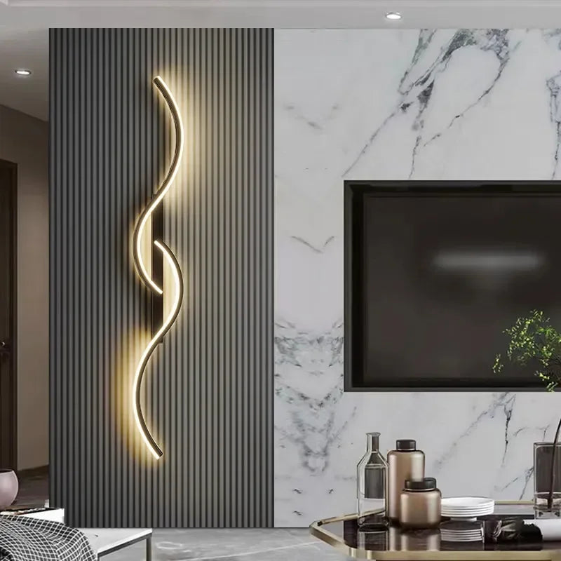 Modernist Dimmable Wall Light - Statement Piece