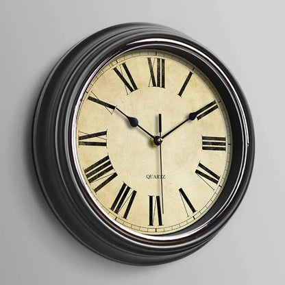 Classic Hanging Wall Clock - Perfect For Kitchens and Hallways