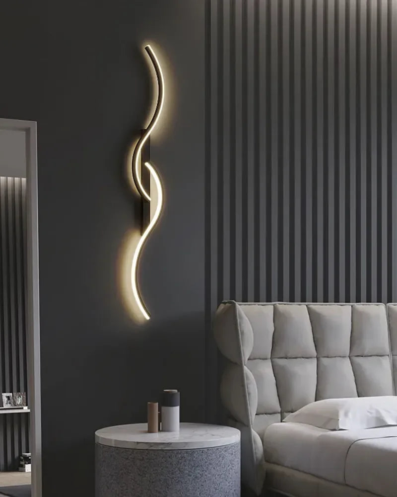 Modernist Dimmable Wall Light - Statement Piece