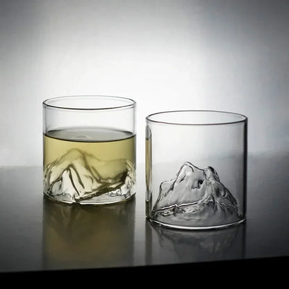 Nordic Whiskey Mountains Glass