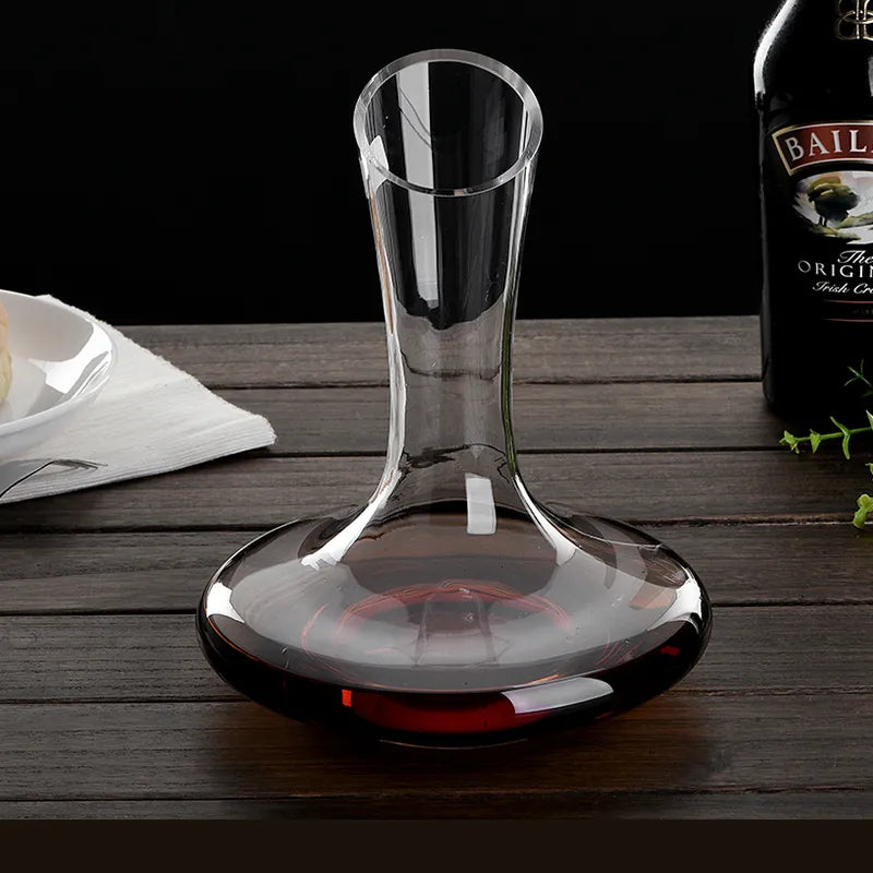 Crystal Glass Wine Decanter - 1100ml