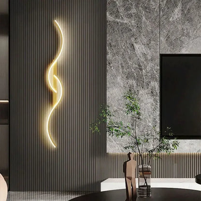 Modernist Dimmable Wall Light - Statement Piece