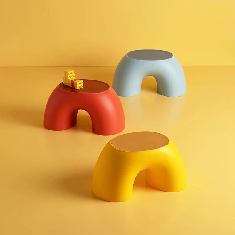 Colourful Children’s Rainbow Chair/Stool