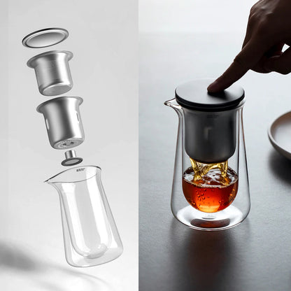 Design Award Winning Glass Tea Diffuser & Cups